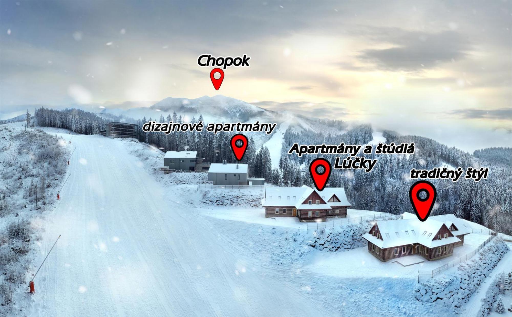 Apartmany A Studia Lucky, Ski-In Ski-Out ,Chopok Jasna, Demaenovska Dolina Экстерьер фото